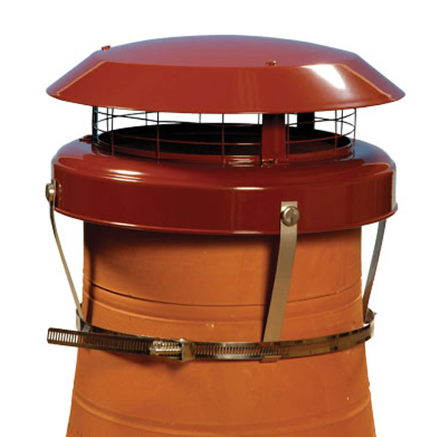 Colt Top 2 Chimney Cowl - Static Multifuel Anti-down Draught Cowl