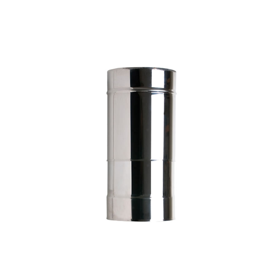 250-350mm  Adjustable Length Twin Wall Insulated Flue Pipe