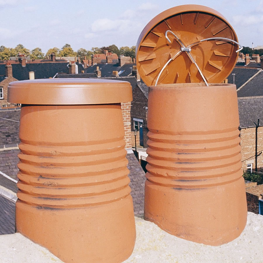 Large Disused Chimney Cap - 350mm