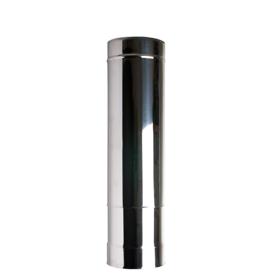 500-880mm Adjustable Length Twin Wall Insulated Flue Pipe