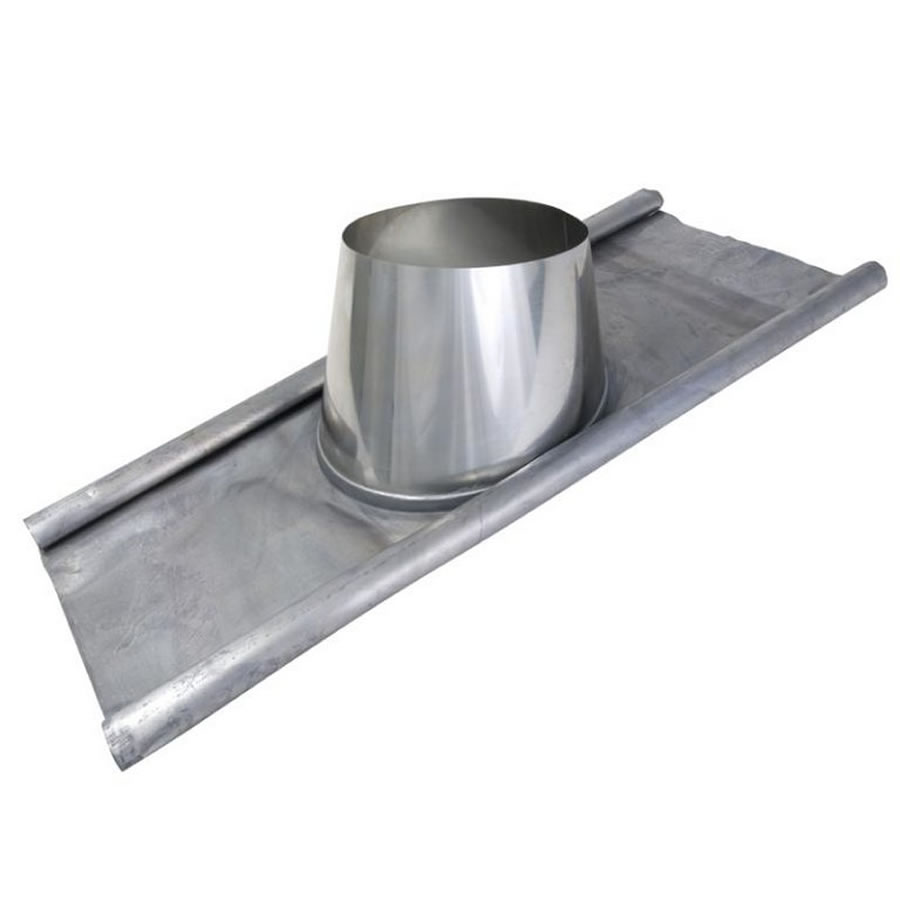 Lead Roof Outlet 525 Degree for Twin Wall Flue Pipe