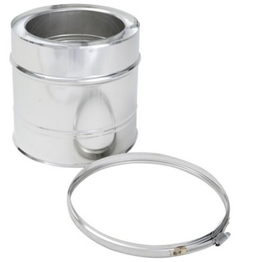 Twin Wall Flue Pipe Lengths Holetherm Stainless Steel Twin Wall