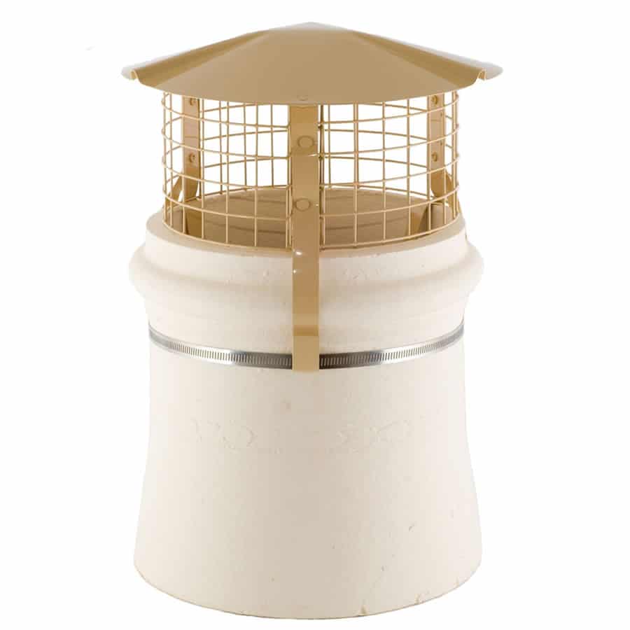 Brewer Rain and Bird Guard Chimney Cowl - Strap Fixing ...