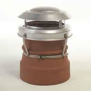 Junior Natural Finish Chimney Cowl from chimney Cowl Products - Strap Fixing