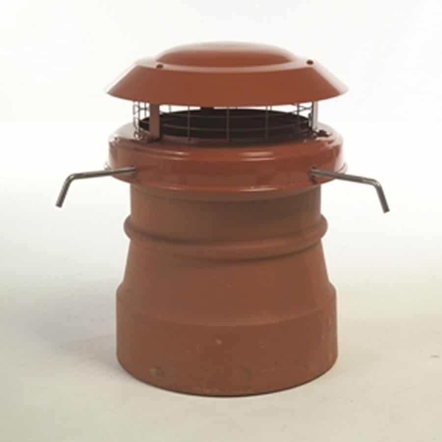 Junior Terracotta Chimney Cowl from chimney Cowl Products - Bot Fixing