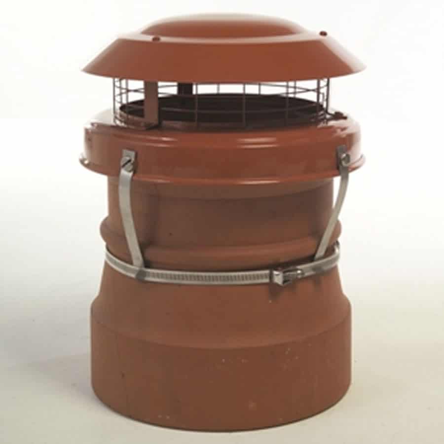 Junior Terracotta Chimney Cowl from chimney Cowl Products
