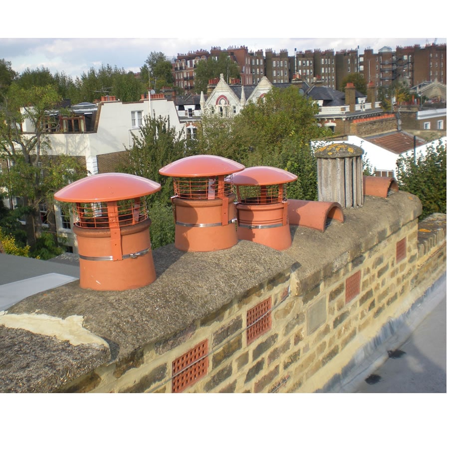 Standard Chimney Rain Cowl and Bird Guard