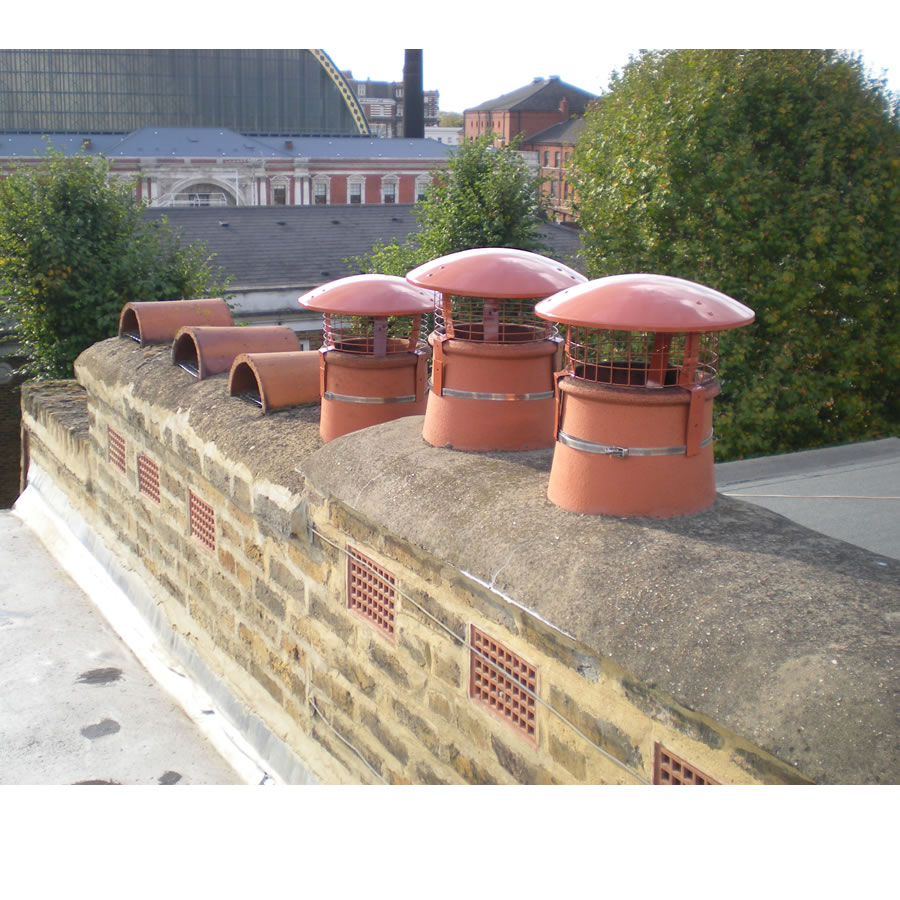 Standard Chimney Rain Cowl and Bird Guard Chimney Cowl Products