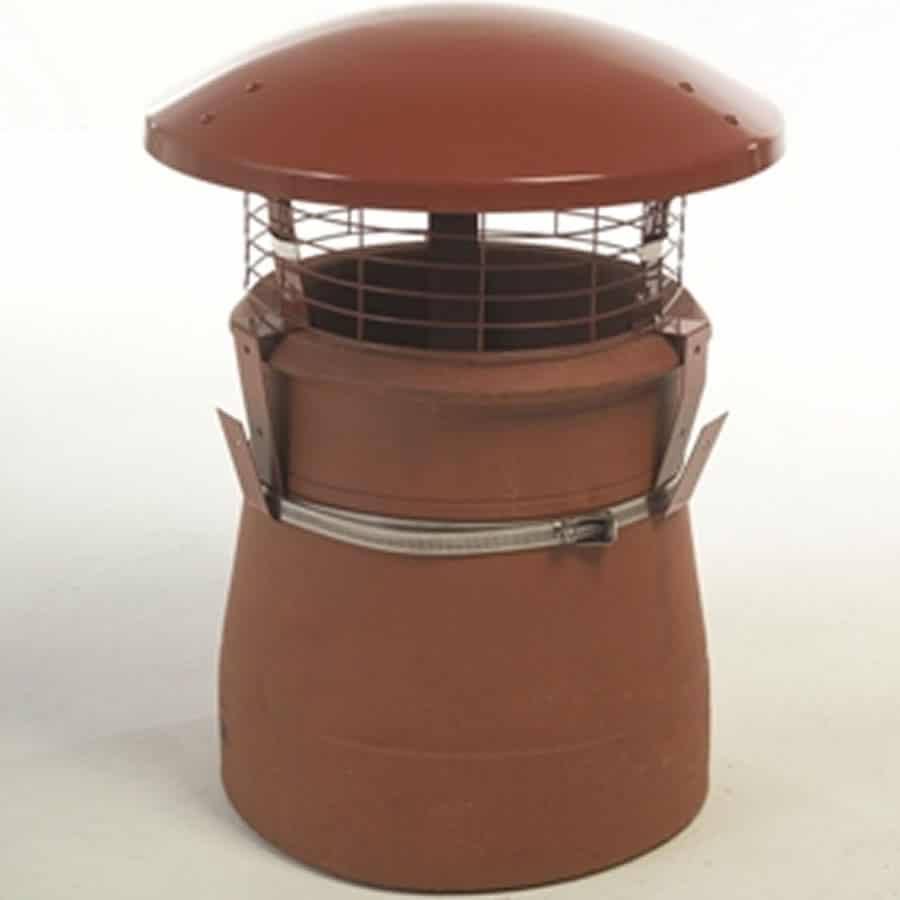 Standard Chimney Rain Cowl and Bird Guard