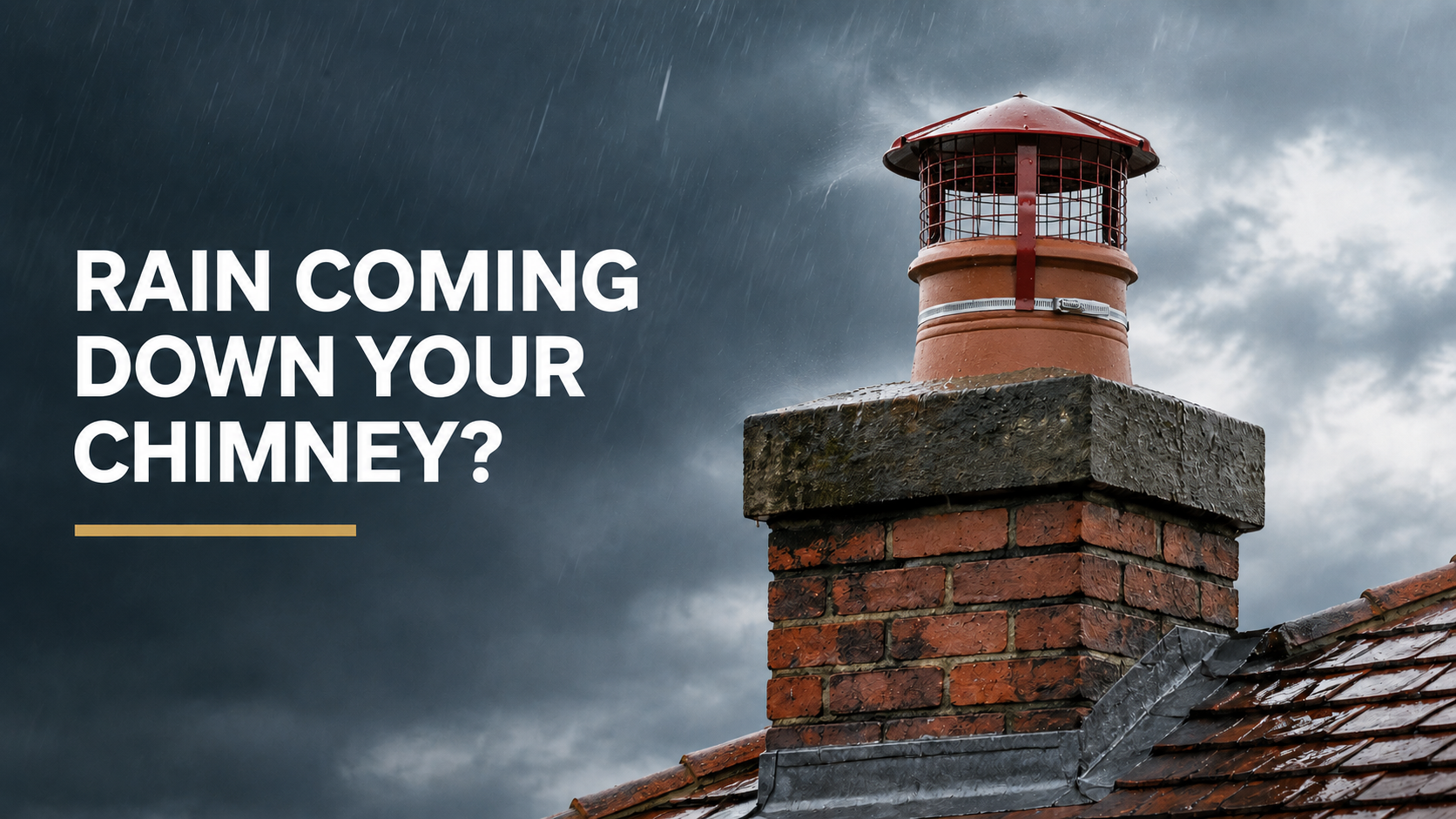 chimney leaking when it rains