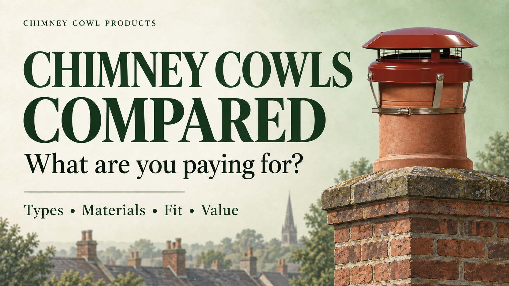 Chimney cowls compared